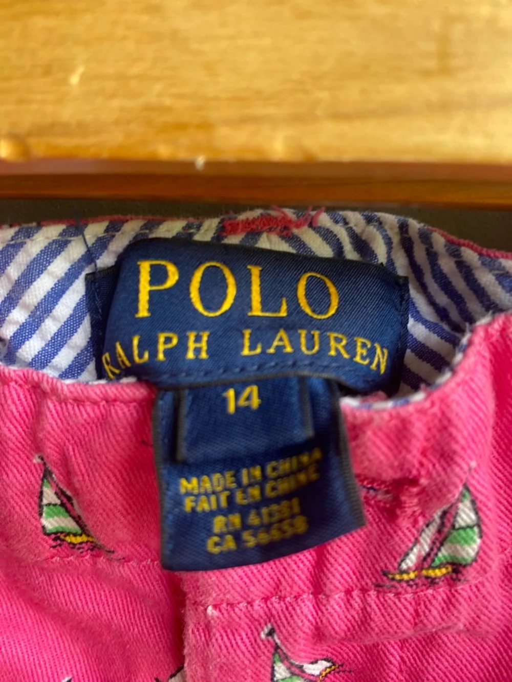 Polo Ralph Lauren preppy pink